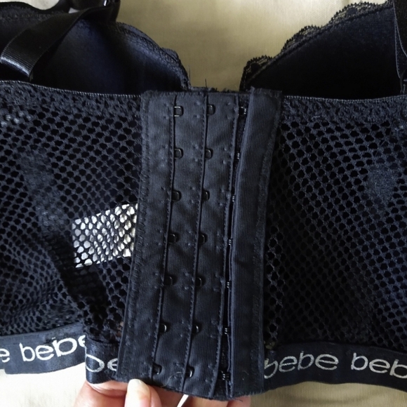 Bebe Intimates Black Bras Bundle of 2 - Picture 4 of 12